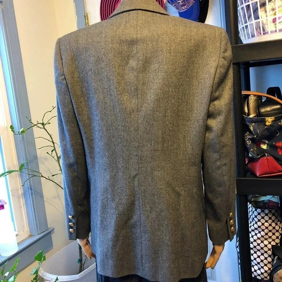Vintage 100% Pure Wool Talbots Women Blazer Size 8P - Picture 2 of 11